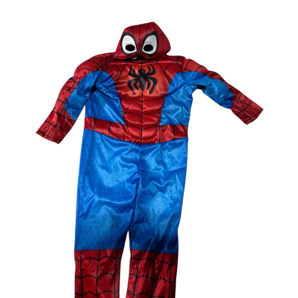 Kids Marvel Spidey Superhero Costume In Like New Condition - Picture 2 of 4